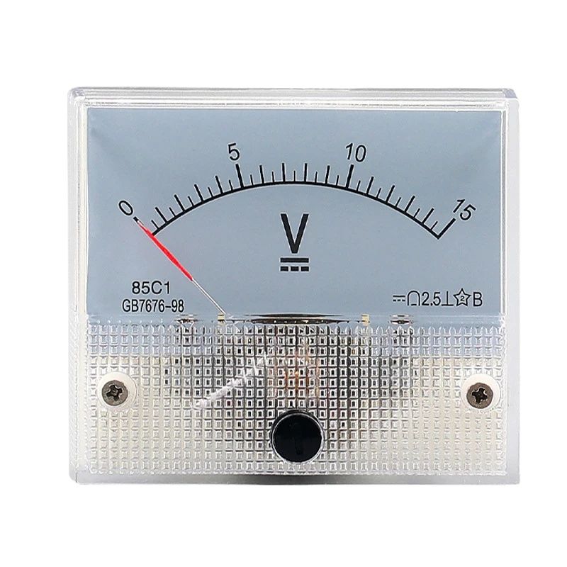 85c1-V Tafel Gleichstrom Spannung Volt Analog Messgerät Voltmeter 5V-1000V 85 c1 Spannungs messer Voltmeter