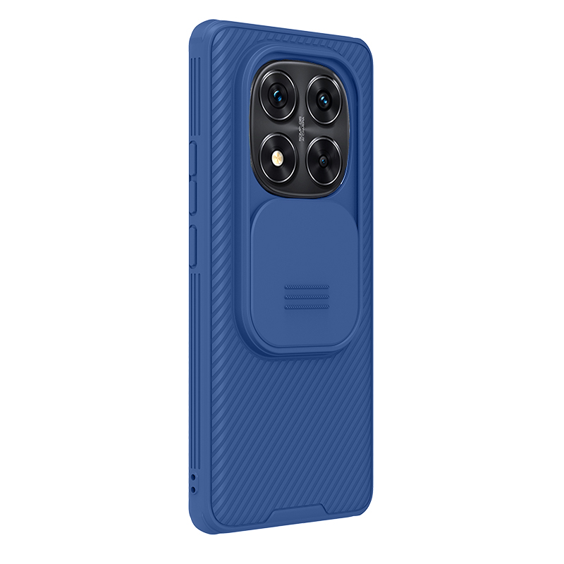 Nillkin para Xiaomi Redmi note 14 Pro 5G 14 Pro Plus 5G CamShield Pro cubierta de cámara deslizante Protector a prueba de golpes funda de teléfono: PC / Azul