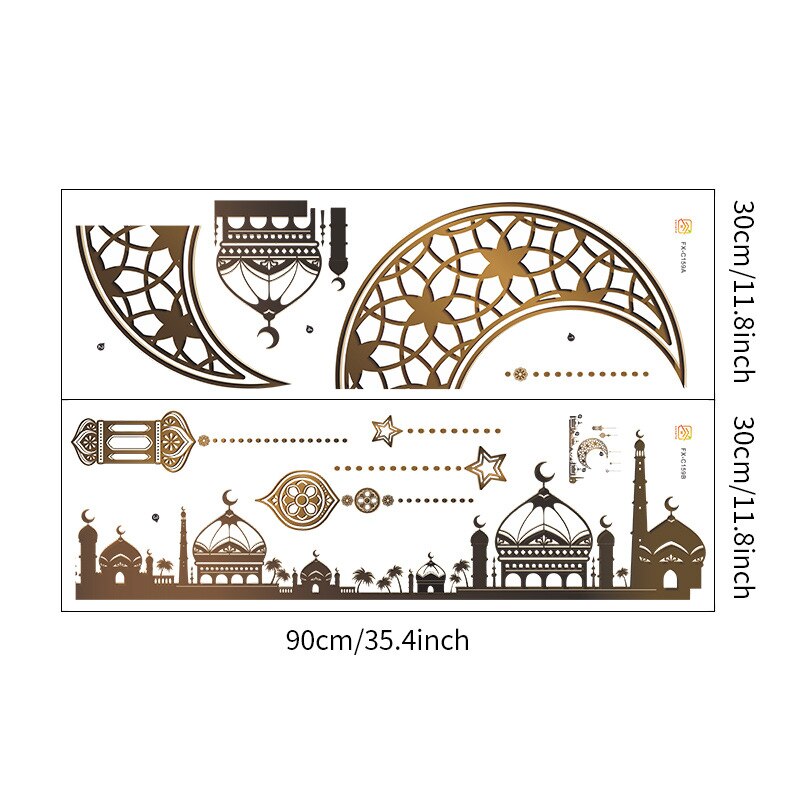 ibasenice 637stuks Sterren Maan Wandstickers Set Voor
