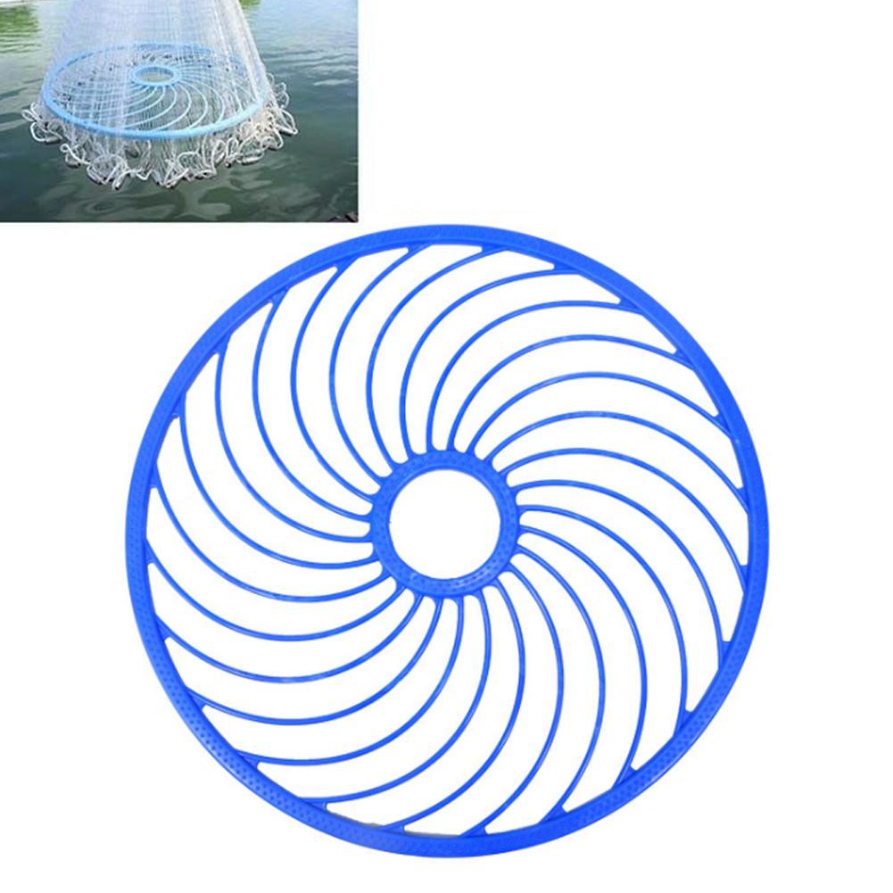Net Fishing Hand Throwing Net Special Aluminum Ring Auxiliary Fishing Catch Net 46cm Accessory Accessories F1M4