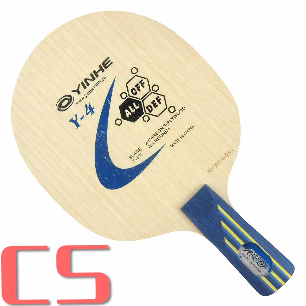 Galaxy Milky Way Yinhe Y-4 Y 4 Y4 Attack+Loop Allround+ Table Tennis Blade for PingPong Racket: CS  short handle