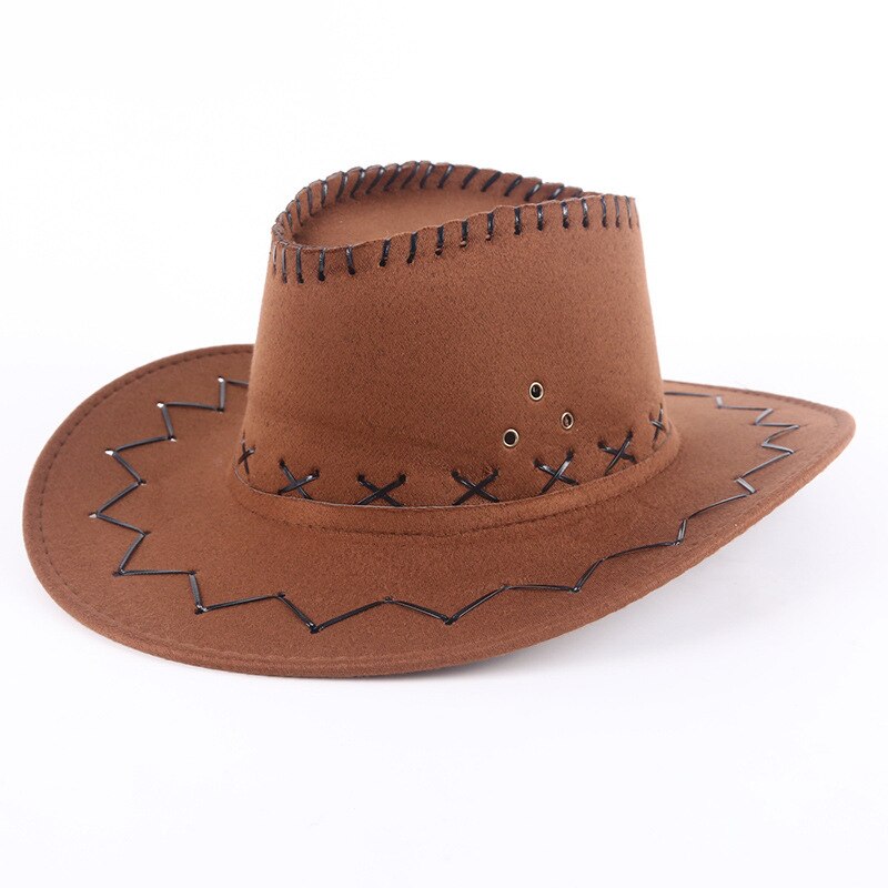 Pragmapism de las mujeres de los hombres sombrero de vaquero de la salvaje ropa gorro de sol casual de sombrero occidental vacaciones pesca de sombreros gorras de los hombres: 6