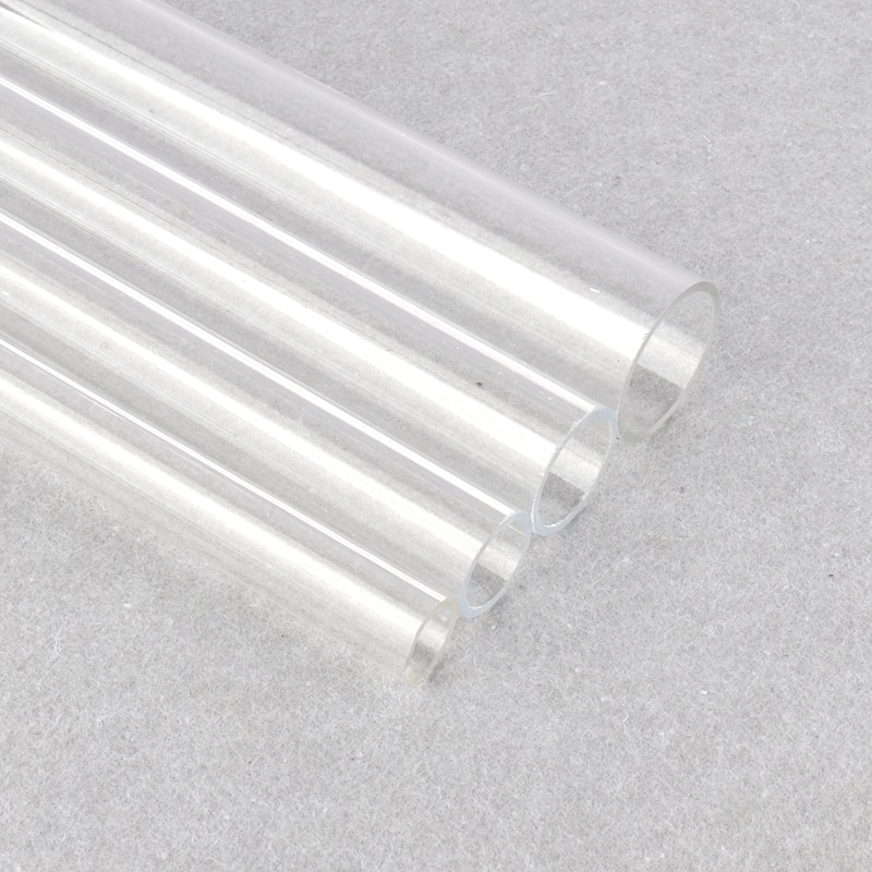 50cm Acryl transparent Rohr Außerhalb Dia16 ~ 90mm Plexiglas Rohr für Garten bewässerung Rohr Stecker