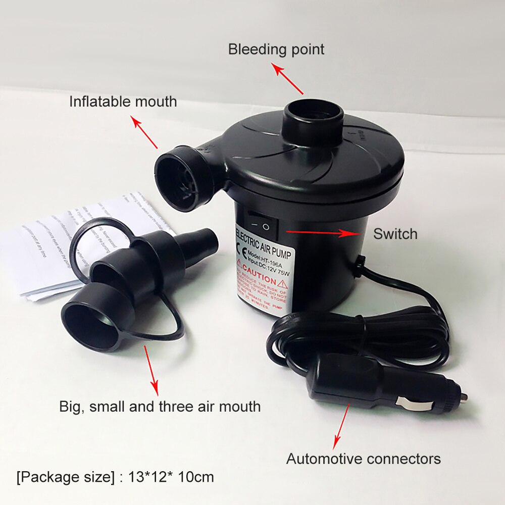 Foot Pump Toy Air pump Portable Foot Air pump Inflatable Accessories Mattress Boat Car Auto Air Inflatable Pump Camping Inflator