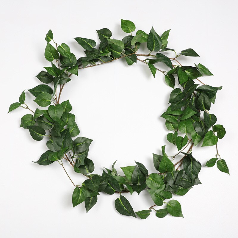 Plastic Vines Artificial Plants Wedding Decoration Faux Vine Ivy Rattan Home Garden Decor Artificial Greenery Hanging Plants