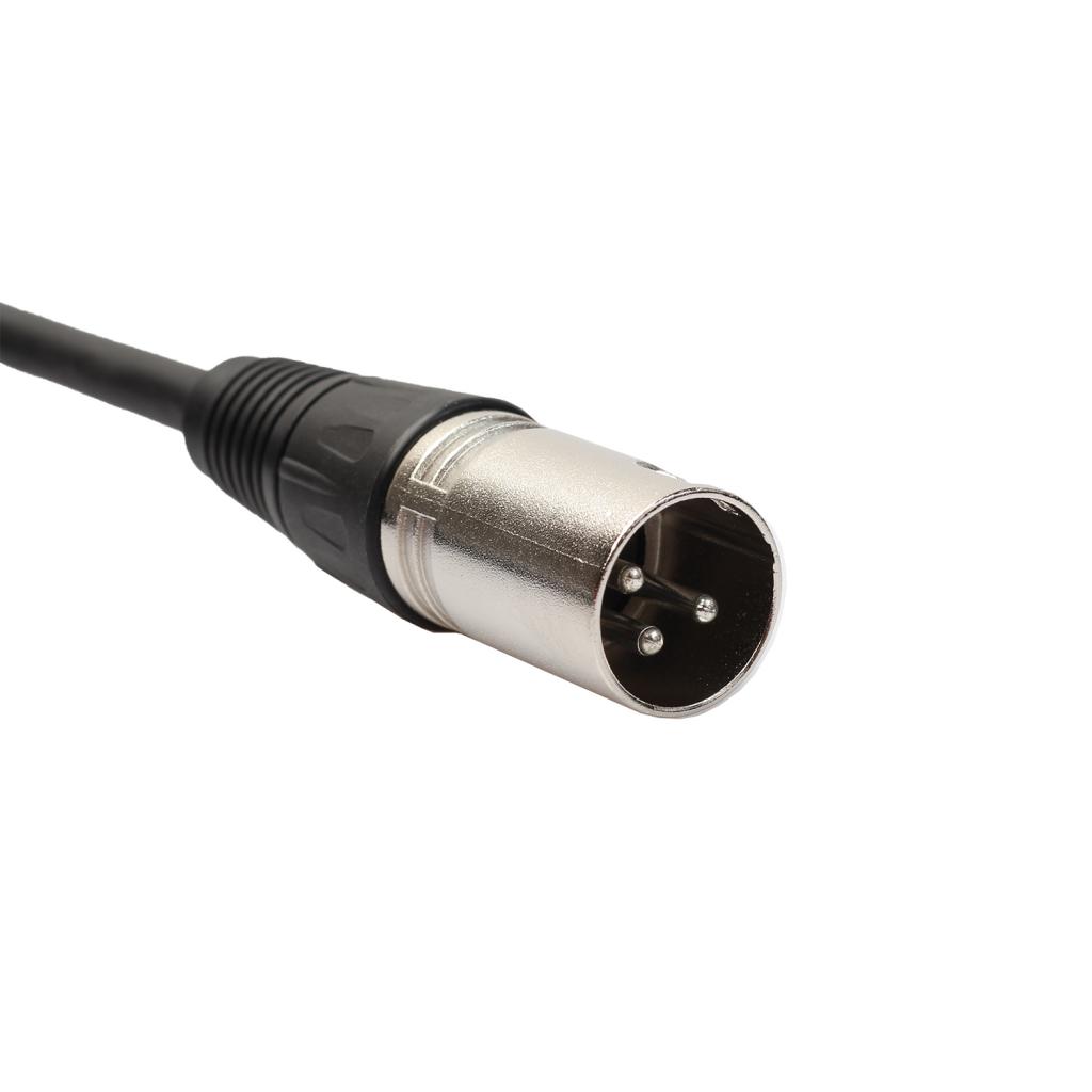 Balanced XLR Cable Premium Series Microphone Audio Cable, Speakers and Pro Devices Cable, 1 Feet