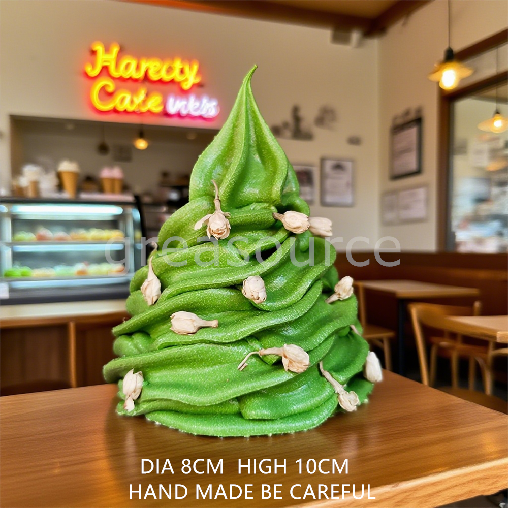 2.3 tum vit original smak mjölkglass populära gör-det-själv handgjorda leksaker lekfönster display provhuvud plastmodell gör-det-själv