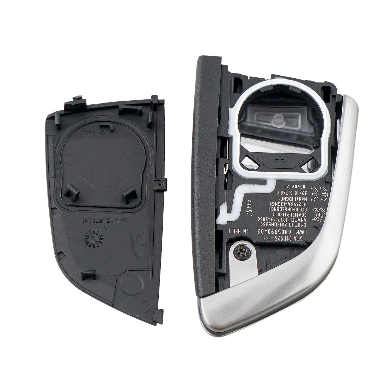 Bhw -avain bmw -avainkuoreen 3/4 -painikkeet korvaava auton avainkotelo bmw  x5 x6 f15 x6 f16 g30 7 -sarjaan  g11 x1 f48 f39