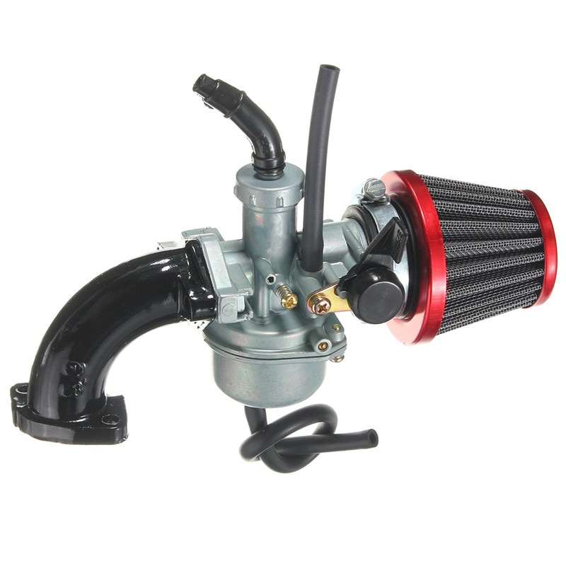 22Mm PZ22 Carb Carburateur Luchtfilter Intake Pijp Voor 110cc 125cc Ssr Lifan CRF50 Pit Crossmotor Motorfiets Atv