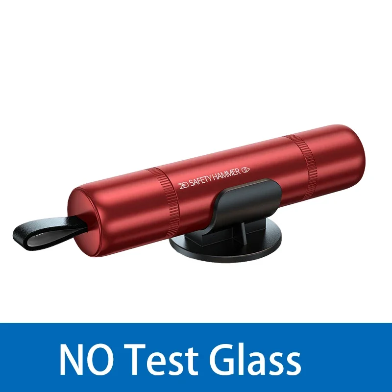 Emballage anglais complet pour grossiste Dropshipper 2 en 1, marteau de sécurité pour voiture, brise-verre d'urgence, outil de sauvetage pour couper la ceinture de sécurité: Or