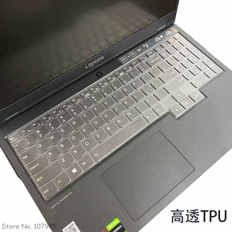 High Clear TPU Keyboard cover Protector Skin For Lenovo Legion 5 15 inch gaming Laptops AMD Ryzen 15.6 inch: Default Title
