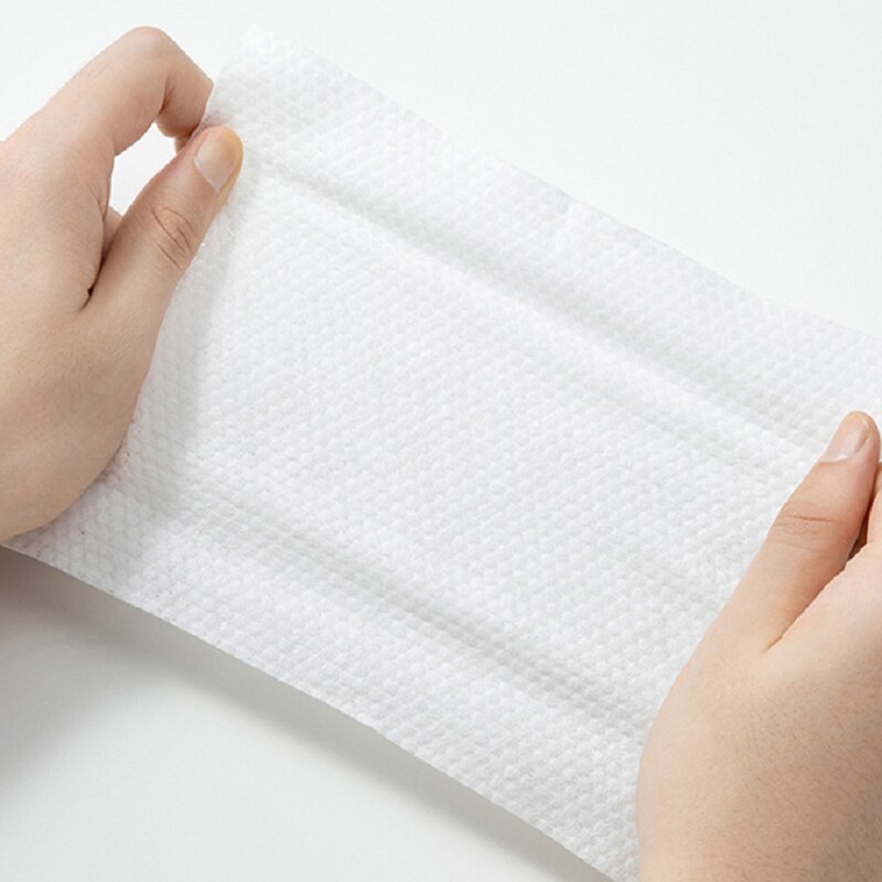 50/80 Stuks Wegwerp Gezicht Handdoek Make Katoen Pads Nonwoven Reiniging Katoen Tissue