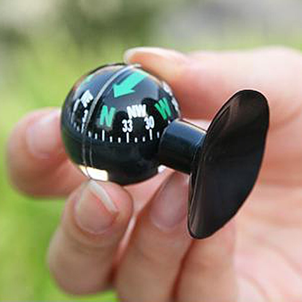 Car Compass Sucker Guide Ball Pocket Ball Dashboard Dashboard Installation Navigation Compass Car Boat