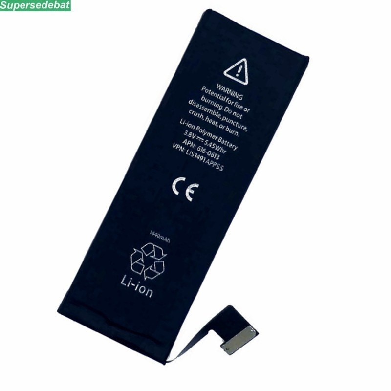 1440mAh Mobile Phone Battery for apple iPhone 5 5g Replacement Batteries Accumulator With Machine Tools Kit bateria 0 Cycle