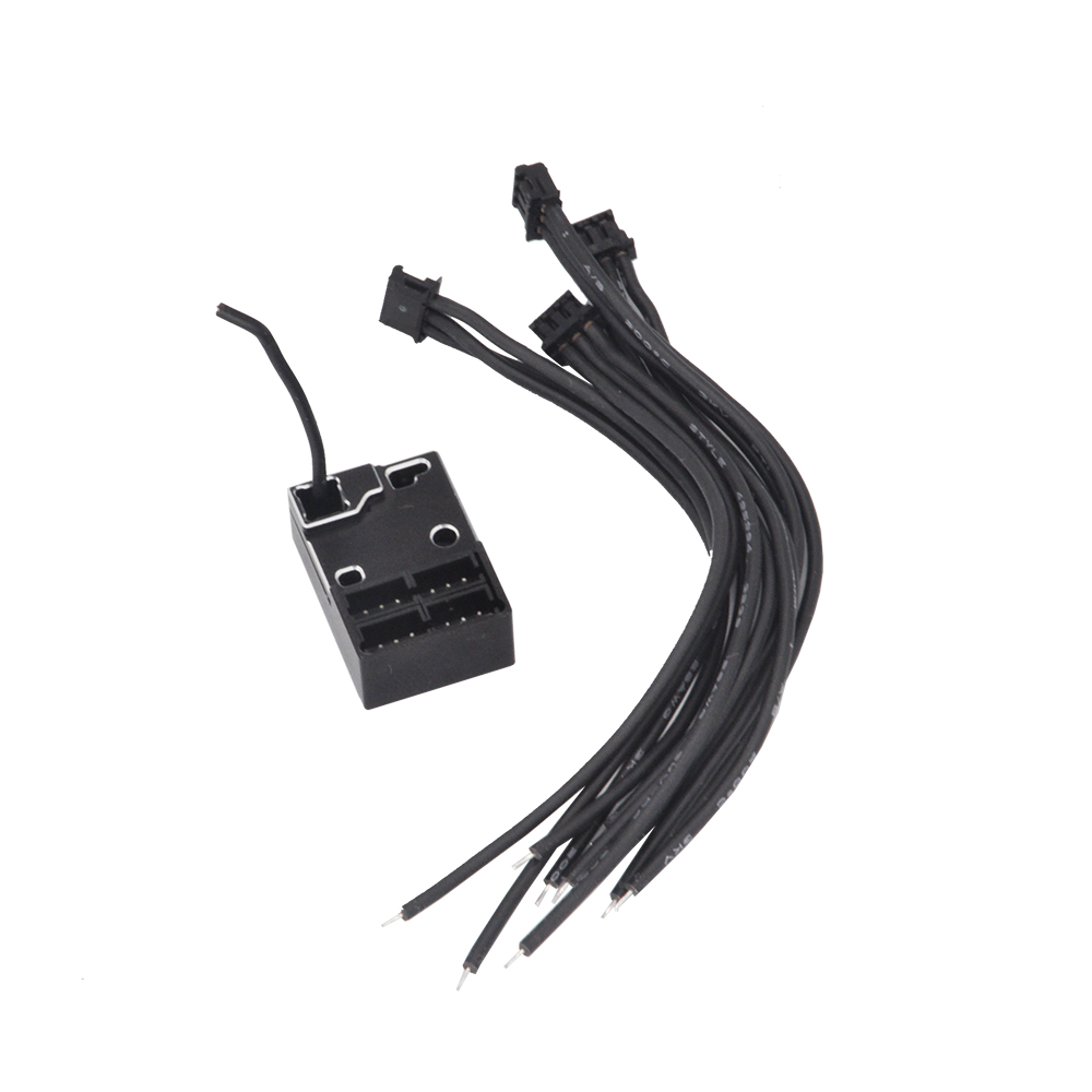 Récepteur Compatible Futaba T-FHSS Nano, sortie 4 canaux, prise JST1.5mm pour émetteur RC mini-z Racing 7PX 4PX 4PM 4GRS 4PLS: Black