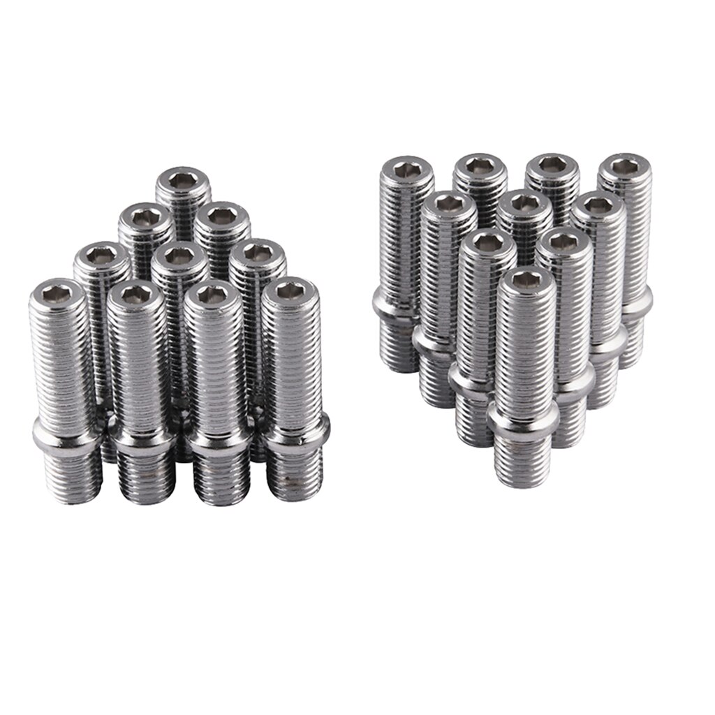 20x m12*1.5 to m12*1.5 50mm lange hjulbolte til tyske biler