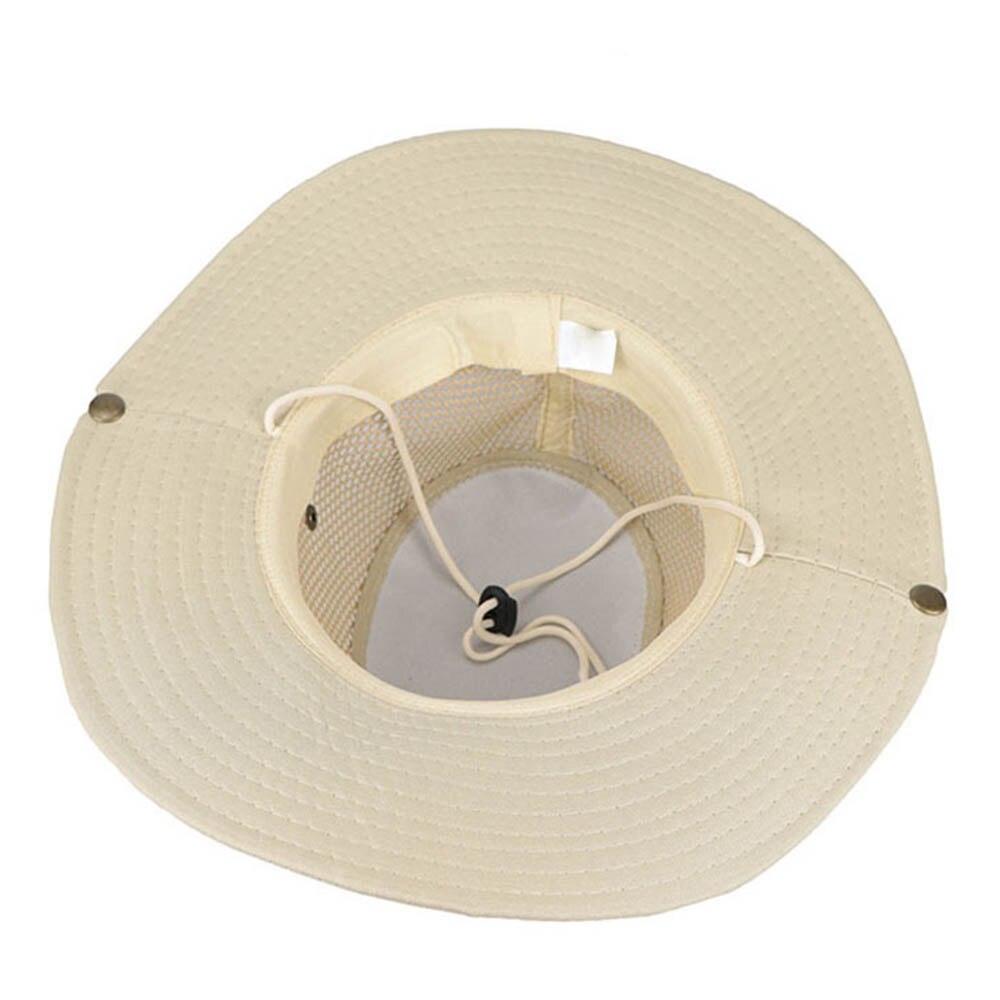 Wide Brim Sun Breathable Hat Summer Outdoor Activity Mesh Bucket Cap UV Protection for Camping Fishing Safari Hiking Hats