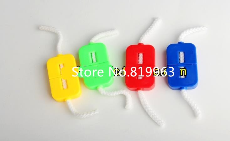 5 stuks zigzagtouw - goocheltrucs, straat, mentalisme, close-up, podium, magie voor kinderen, goochelspeelgoed, grap, gadget