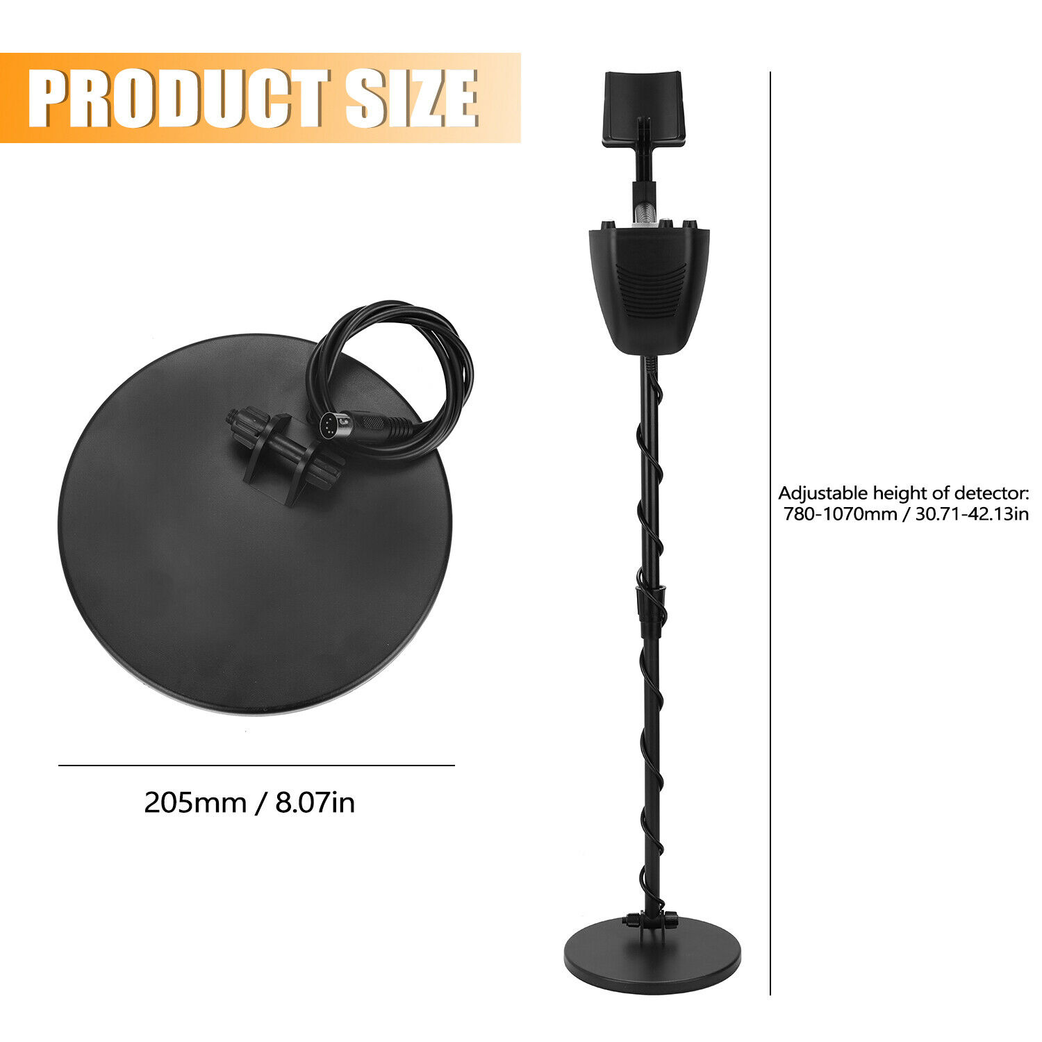 Handheld Underground Metal Detector High Sensitivity Jewelry Treasure Gold Metal Detecting Tool Metal Finder