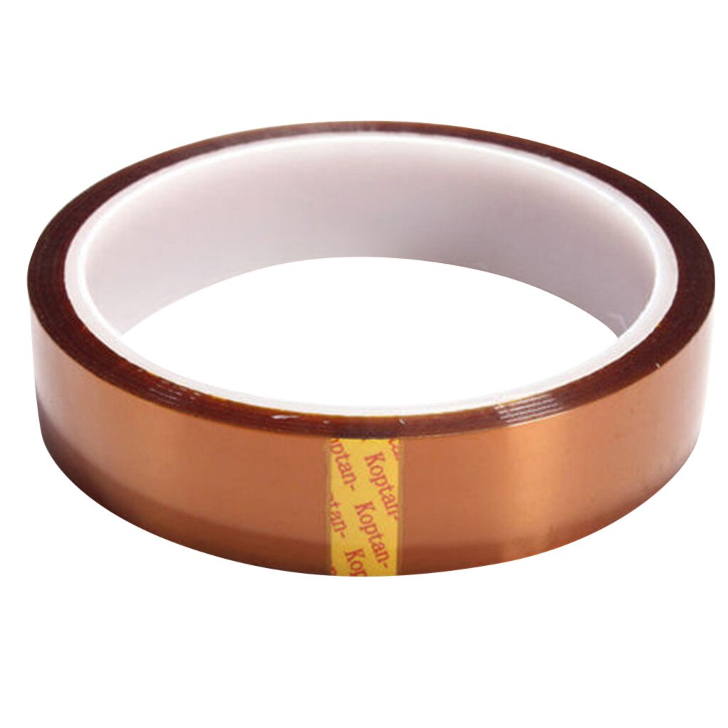 1 Roll of Tape Low temperature resistant tape, insulating tape,Polyimide Kaptons Tape 33M，Gold finger tape 3/6/8/12/15/18mm: B