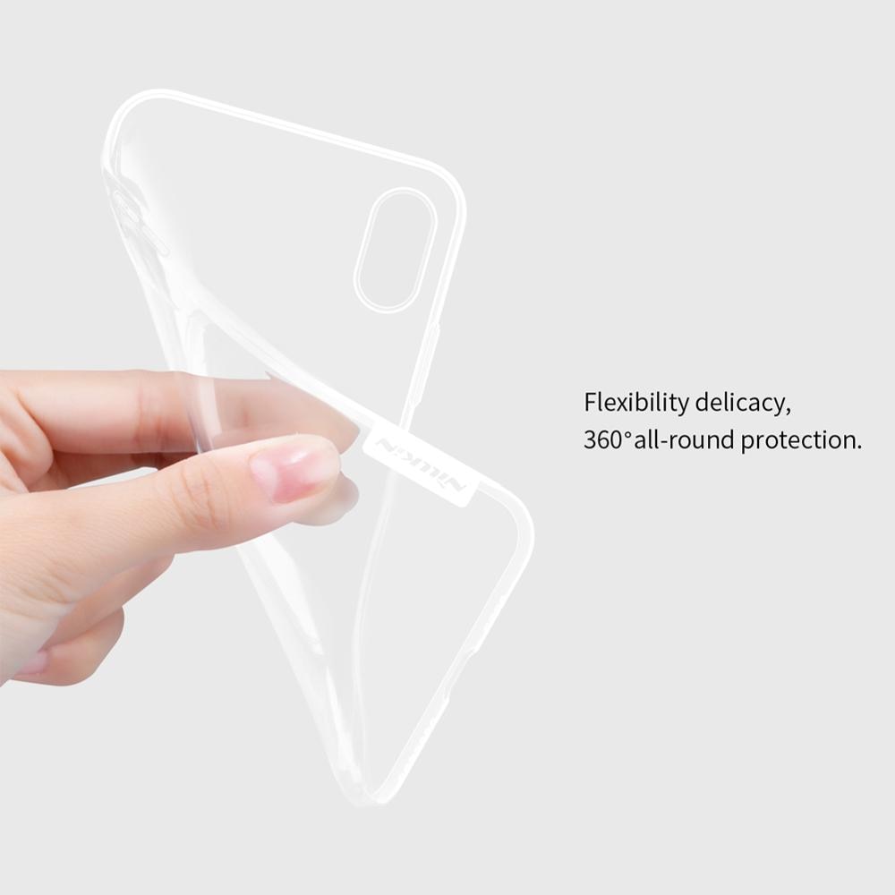 for iPhone X XR XS Max Case Nillkin TPU 0.6mm Ultra thin Phone Case Silicone Cover for iPhone 8 7 6 6s Plus 5 5S SE Nilkin Case