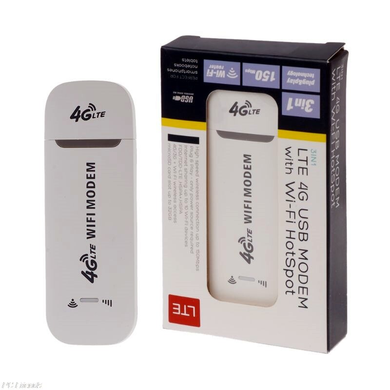 4G LTE USB Modem Network Card 100Mbps 4G LTE Adapter Wireless USB Network Card WiFi Modem