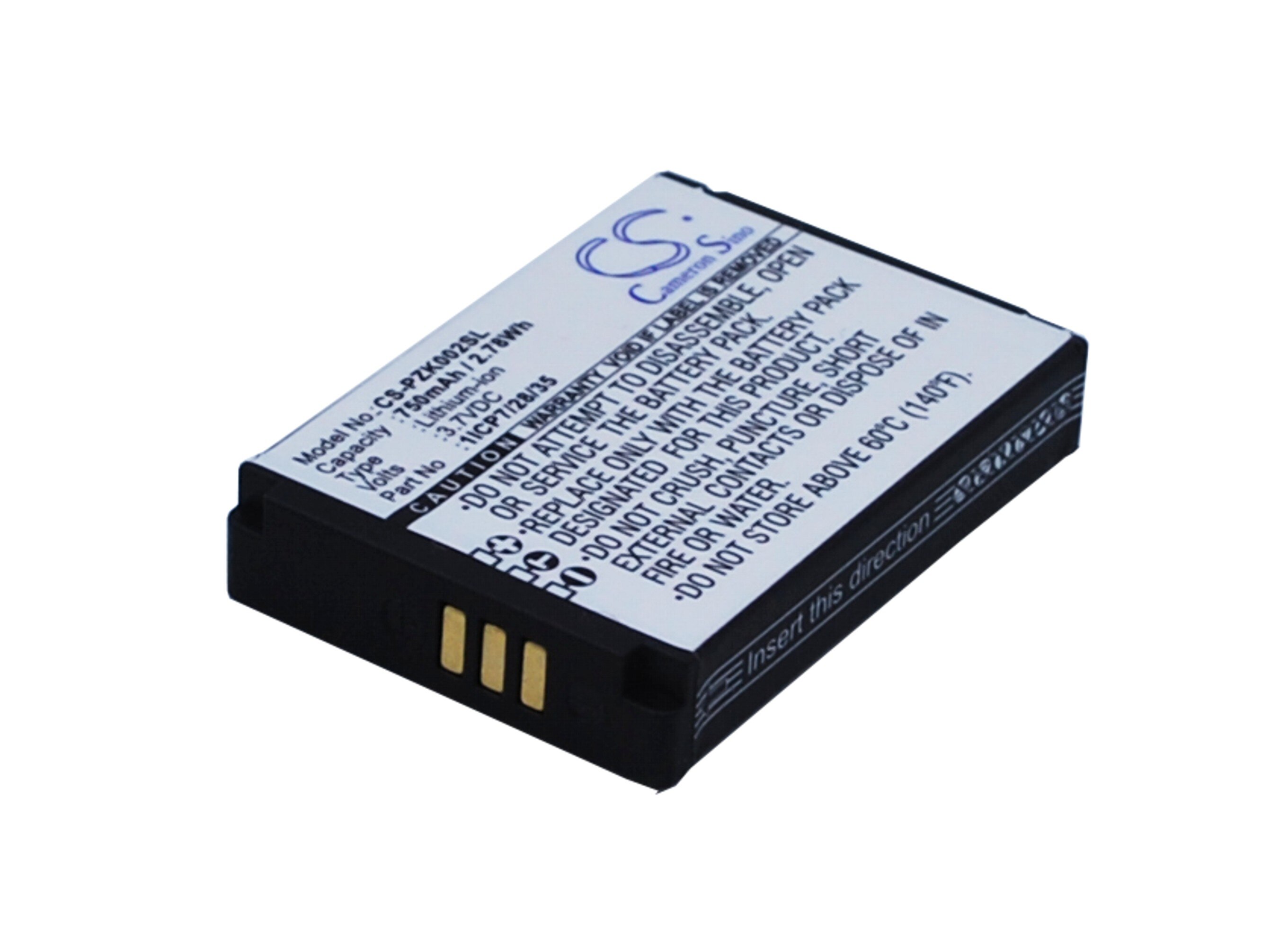 Cameron Sino 1ICP7/28/35 pour perroquet Zik 2.0 3.0 CS-PZK002SL remplacement numérique casque sans fil batterie Batteria Accu Bateria