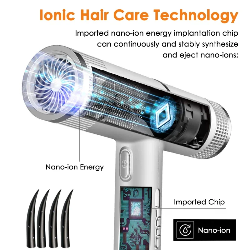 Professionelle Haartrockner Infrarot Negativ ionisch Fön Heißer Kalter Wind Salon Haar Styler Werkzeug Haar Gebläse Elektrische Schlag Trockner