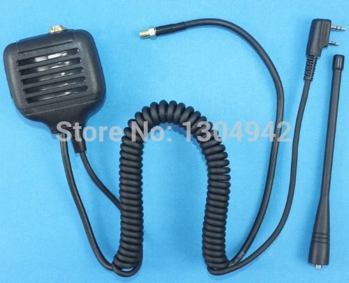 Microphone haut-parleur portable micro antenne SMA-F adaptateur pour Kenwood Baofeng Wouxun HYT PUXIING talkie-walkie UV-5R BF888S Radios