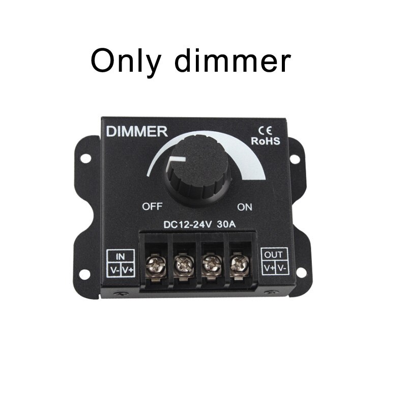 Dimmable LED Pool Light 10W DC12V MR16 Spotlight IP68 Underwater for Fiberglass Pool Embedded: Dimmer