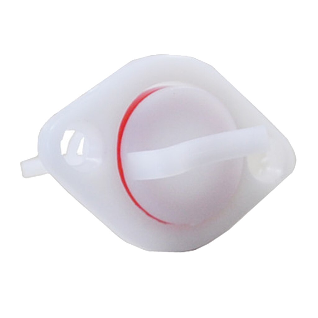 Universal Self Retaining 1" Nylon Marine Boat Drain Plug Bung with Socket White