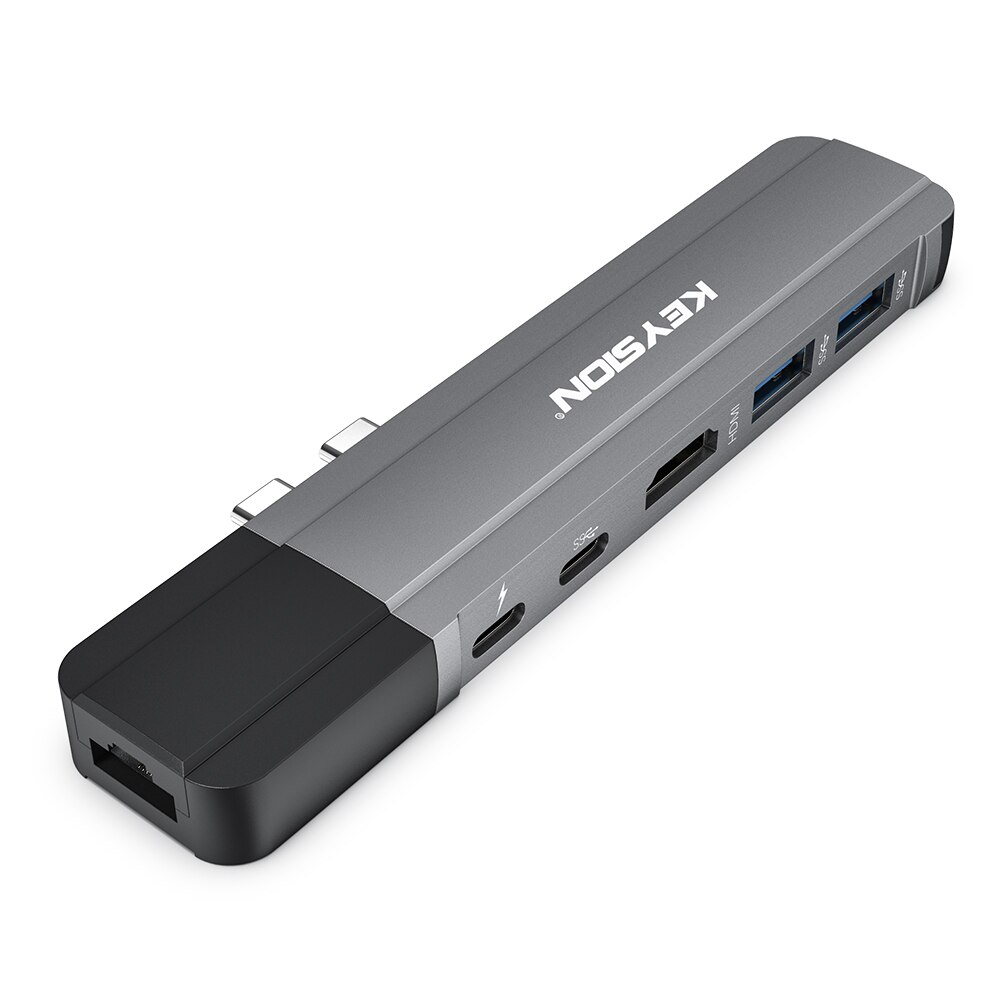 Nøkkel usb hub c hub til multi usb 3.0 hdmi adapter usb splitter til macbook pro Brygge Lyn 3 hub  rj45 dobbel usb type c hub: misligholde tittel