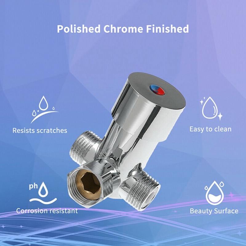 Pijp Thermostaat Kraan Thermostatische Mengkraan Badkamer Water Temperatuurregeling Kraan Cartridges