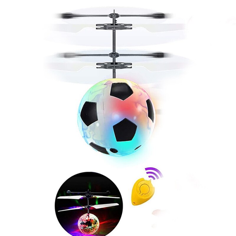 Infrared Induction Remote Control Luminous Flying Toy Built-in LED Light