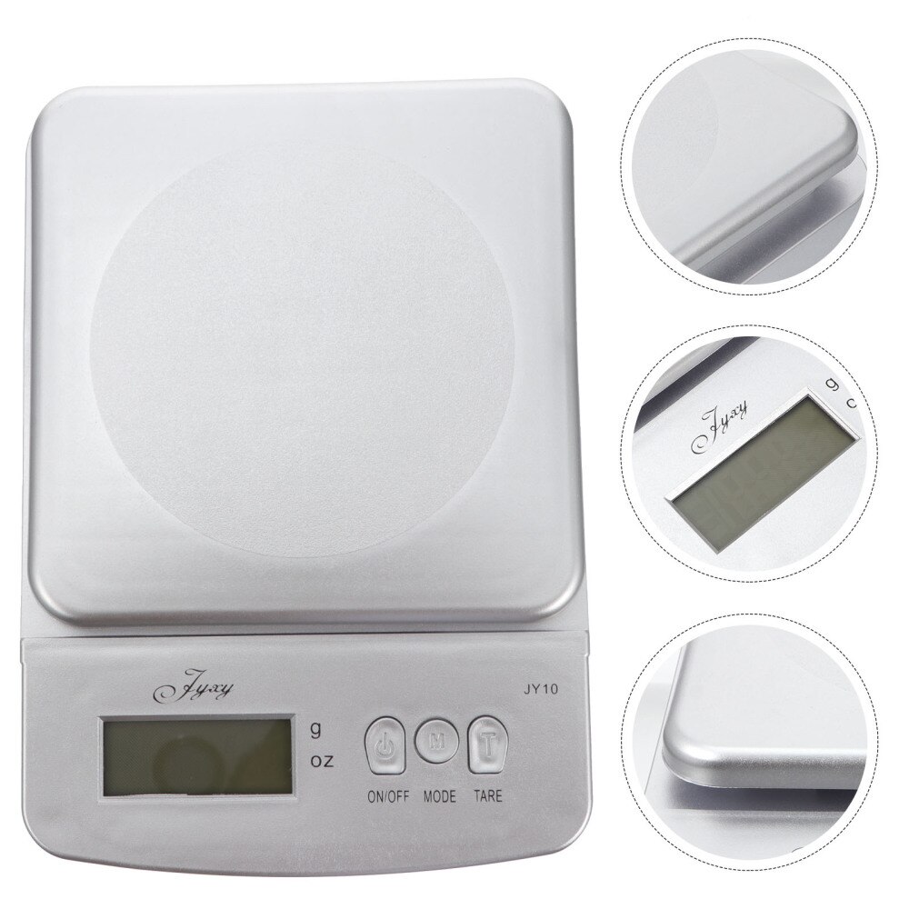 1pc Kitchen Electronic Scale Small High-Precision Food Scale Battery