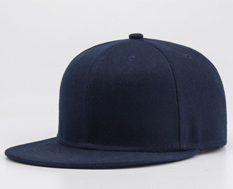 Nieuwe sport baseball pet blanco effen snapback golfbal straatpet mannen vrouwen vrouwen: Blauw