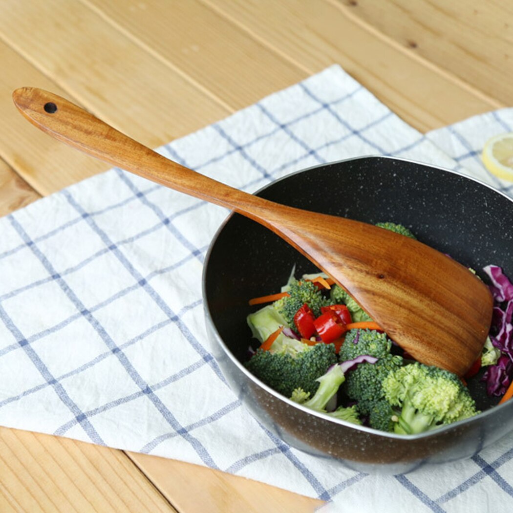 Gadgets Kitchen Utensils Wooden Spoons Utensil Kitchen Cooking Bamboo Tools