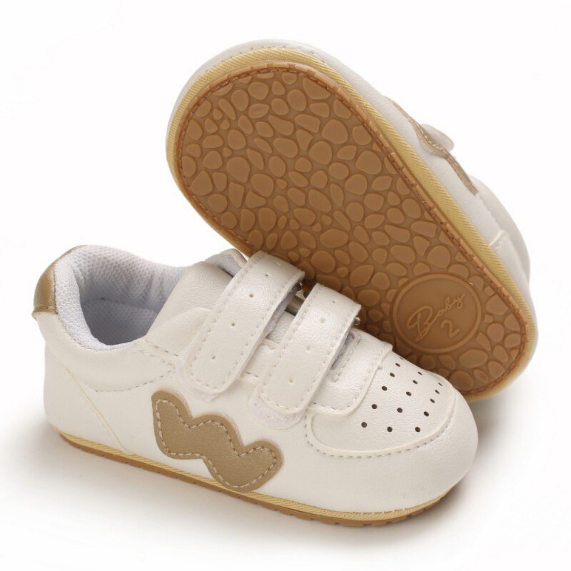 Baby Walking Shoes Solid Color Convenient Non-slip Soft Sole Baby Shoes Baby Bed Shoes: J / 0-6 Months