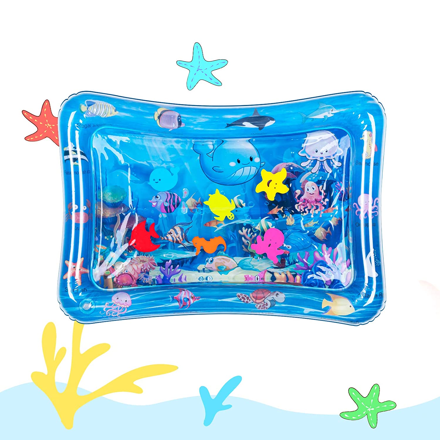 Tummy Tijd Baby Water Mat Opblaasbare Baby Spelen Mat Activiteit Centrum Voor Baby Baby Speelgoed 0 Tot 24 Maanden Baby Voor Pasgeboren