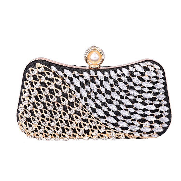Evening Clutch Bag Women Bags Diamond Party Metal Crystal Clutches Luxury Small Hand Bags Chain Shoulder Bag