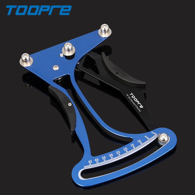 Fahrrad CNC hohl Speichen Spannung Meter Werkzeug Rad Speichen Bauherren Reparatur Werkzeug Prüfer Anzeige Genaue Ultra licht 155g