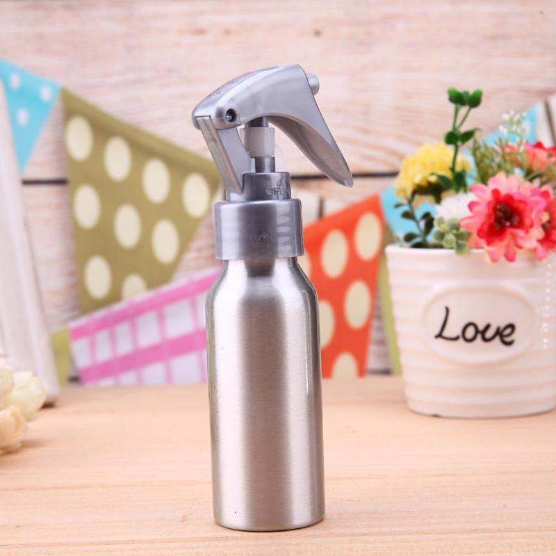 60ml Aluminum Hair Salon Sprayer Refillable Bottles Pro Hairdressing Water Spray Empty Applicator Bottles Salon Styling Tools