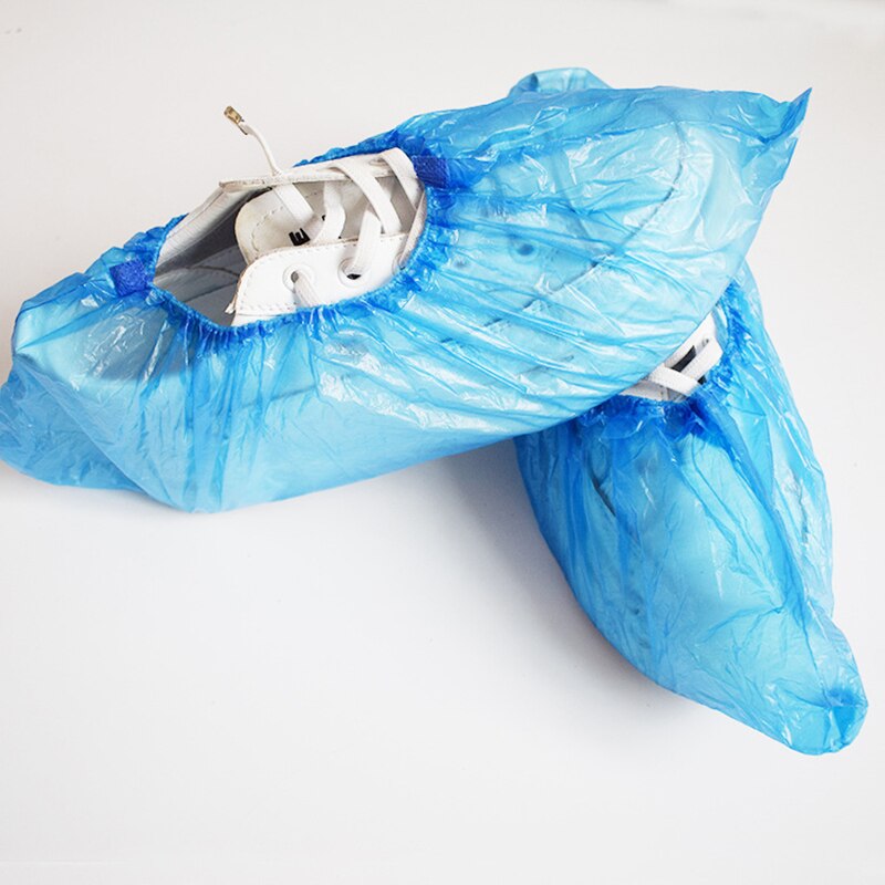Fundas desechables impermeables para zapatos, bolsas protectoras gruesas de fábrica para el hogar, lluvia, 100-500 piezas