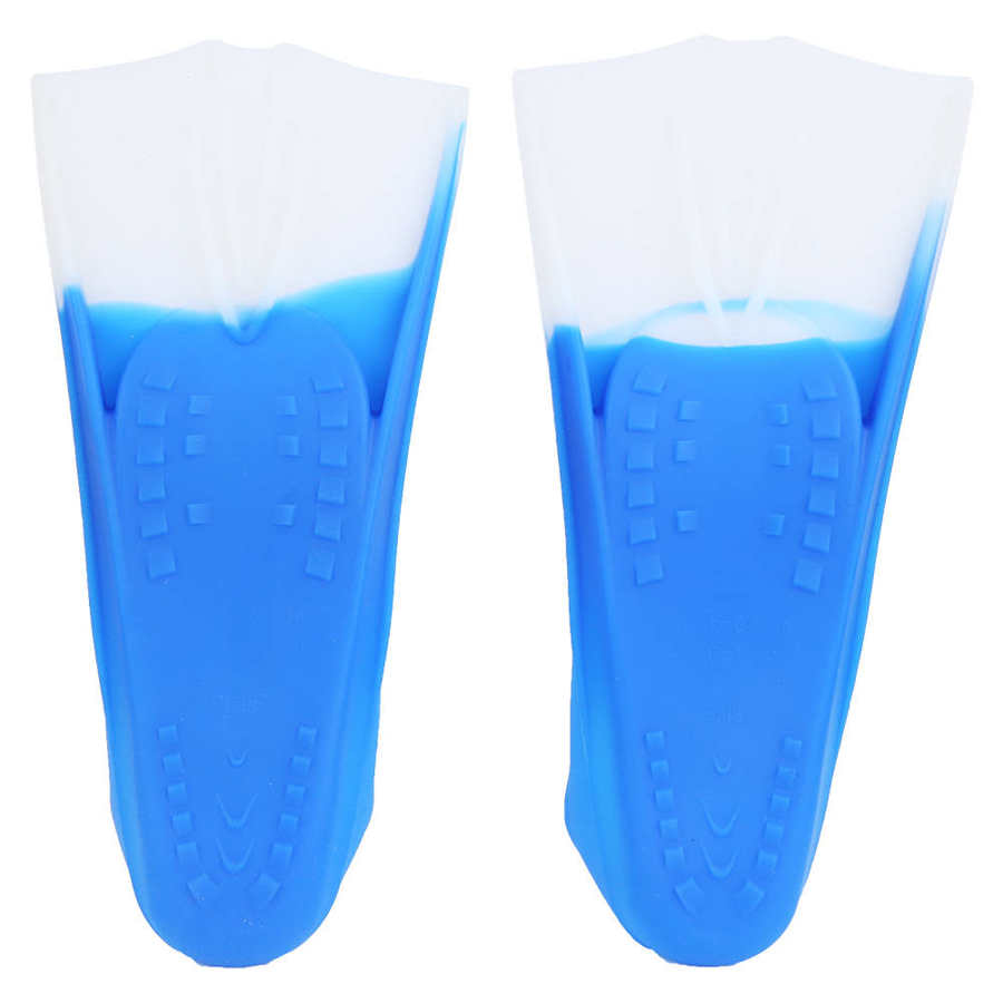 PLCPDM 1Piece Silicone Diving Flippers Portachiavi Silicone Diver Fin Portachiavi Elegante Portachiavi Tema Accessorio 13cm, Rosso
