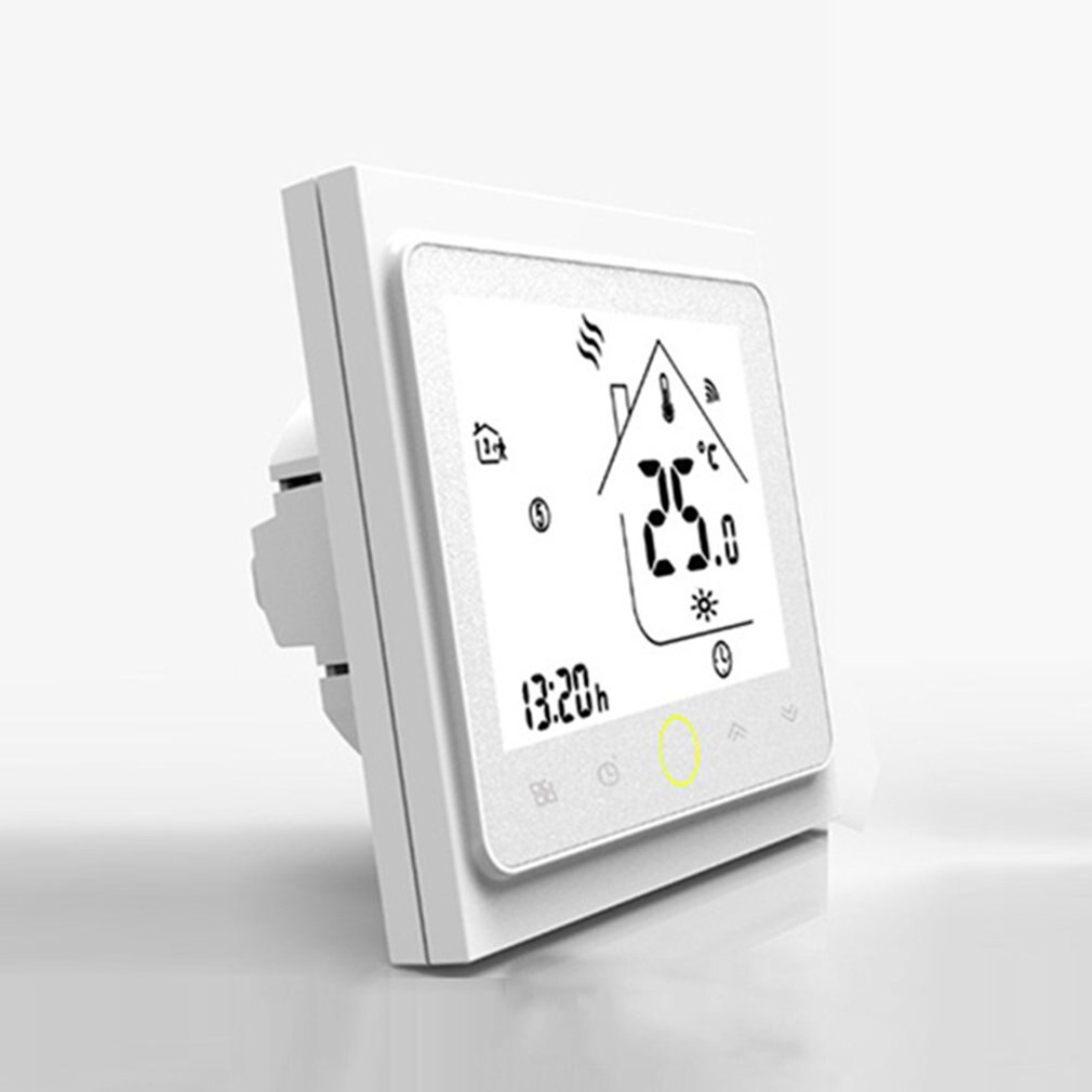 Alexa Google Voice Control Programmable Electric Floor Heating Smart Room WiFi Wireless Thermostat - Smart Thermostat, Floor Heating Thermostat