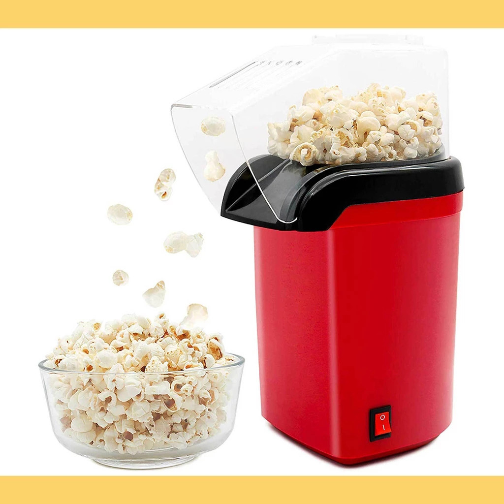 Household Children's Automatic Popcorn Machine Mini Small Corn Popcorn Machine Kitchen Gadgets Cosas De Cocina: EU standard adaptor