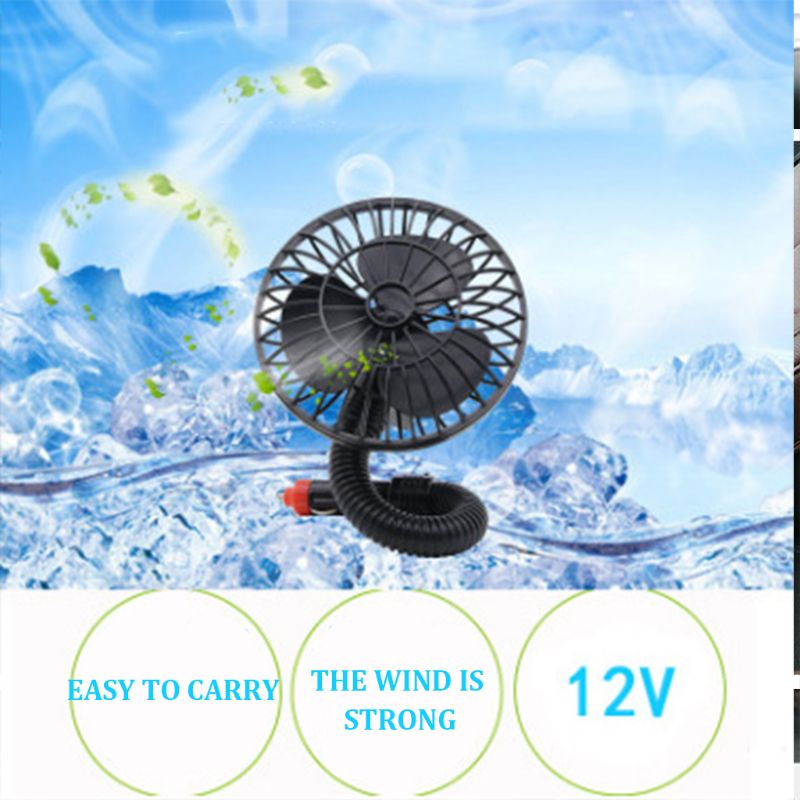 12v mini-autoventilatoren sigarettenaansteker caravan vrachtwagen boot voertuigkoeler