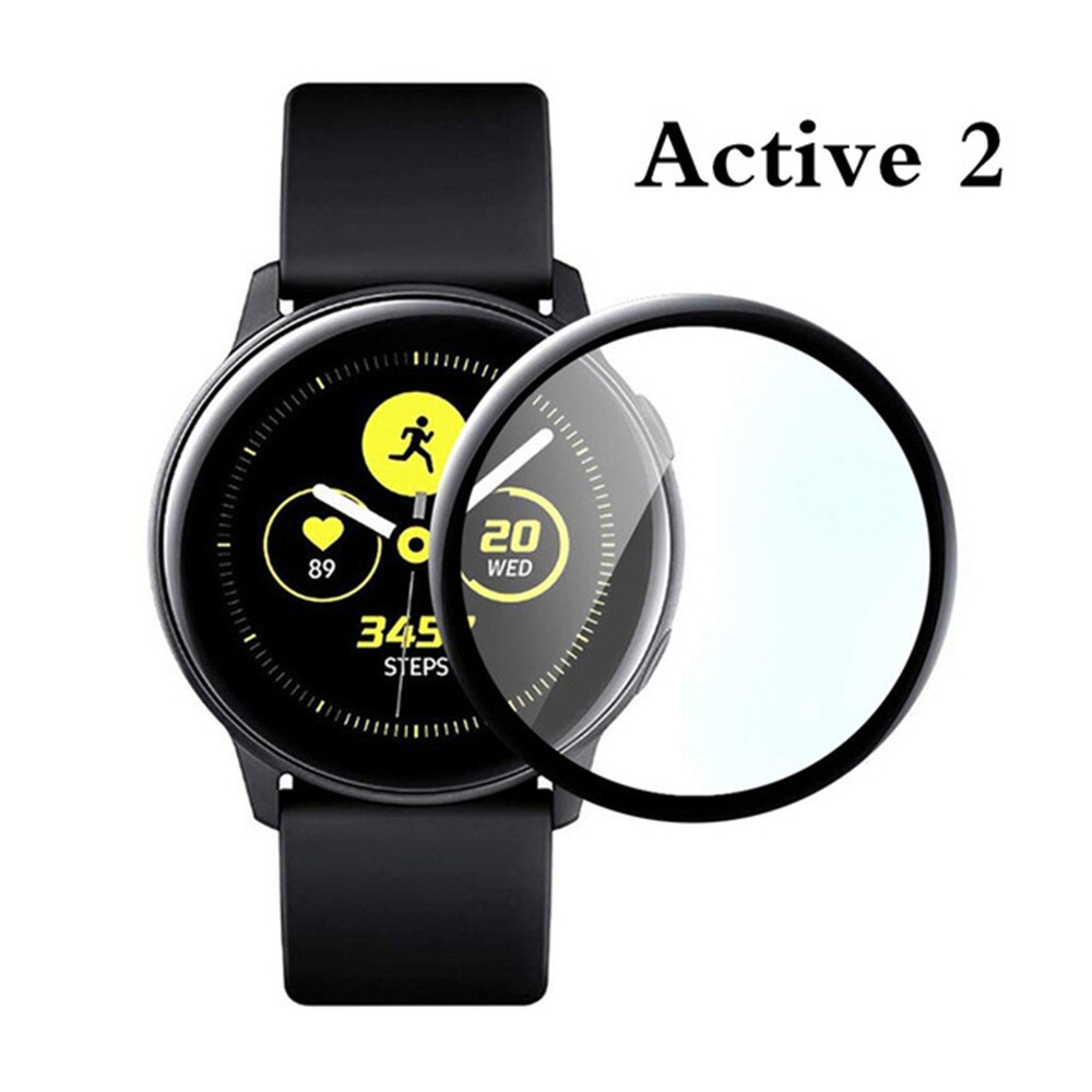 Screen Protector Voor Samsung Galaxy Horloge Actieve 2 44Mm Hd Explosieveilige Membraan Voor Samsung Galaxy Actieve 40mm Accessoires: For Active 2 / 2PC 40mm