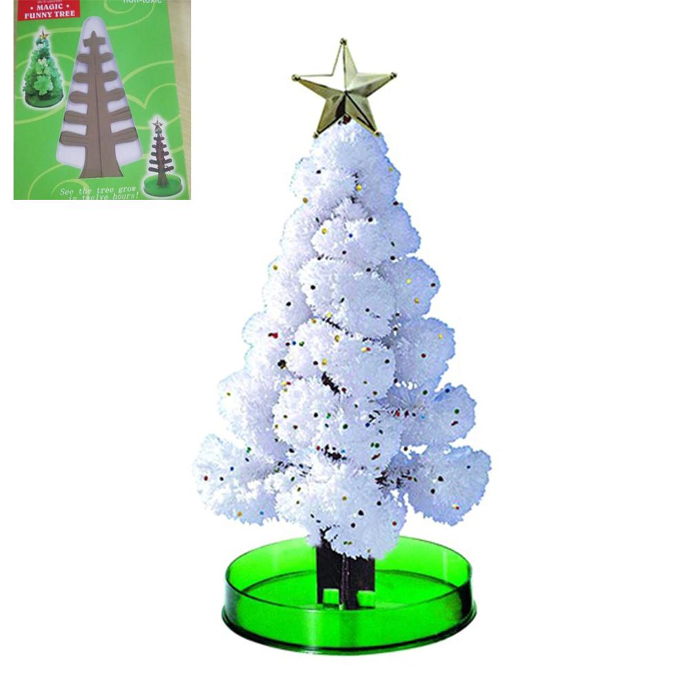 Magic Growing Christmas Tree DIY Magic Growing Tree Your Own Fun Xmas Toy: white