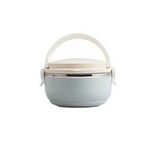 1/2/3/4 Layer Lunch Box Thermal Insulated Food Container Stainless Steel: 1 Layer